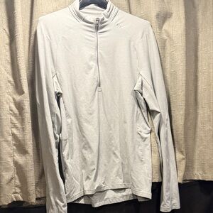 lululemon athletica Light Gray Men's Shirt